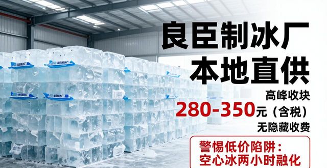 松江良臣制冰厂_松江降温冰块厂_降温冰块质量选择标准