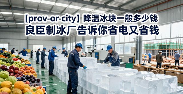 松江降温冰块一般多少钱 良臣制冰厂告诉你省电又省钱