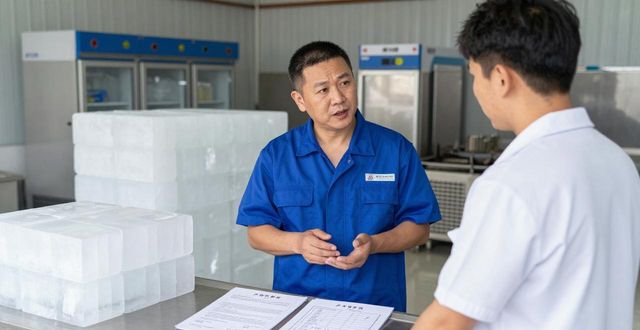 松江冰块订购的秘密：夏天烧烤摊老板都在用的方法
